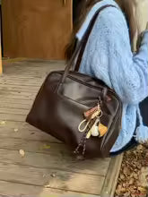Sac épaule vintage grande capacité