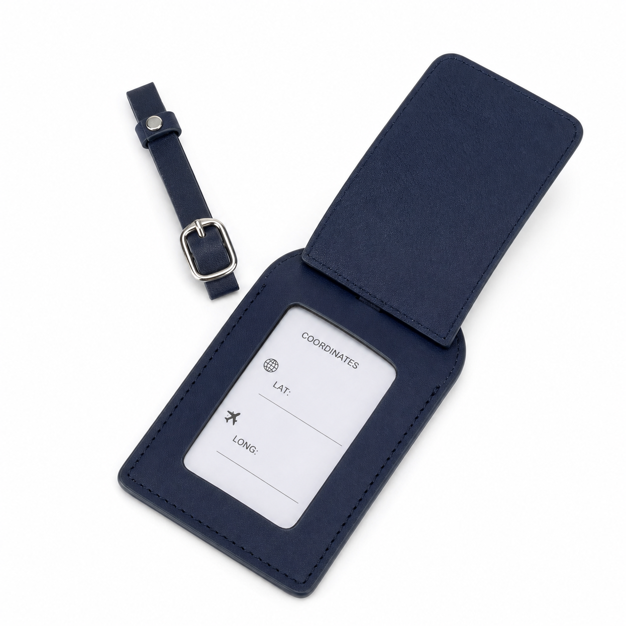 Étiquette Bagage Cuir