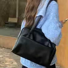 Sac épaule vintage grande capacité